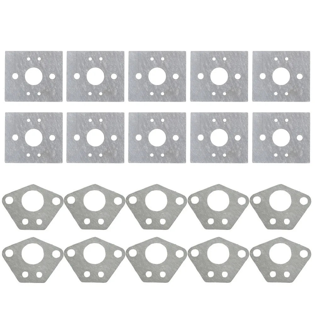 20PCS Carburetor Gasket For CG430 For CG520 For BC430 For BC520 Chainsaw Trimmer Brush Cutting Machine Engine Accessories Oasis Select