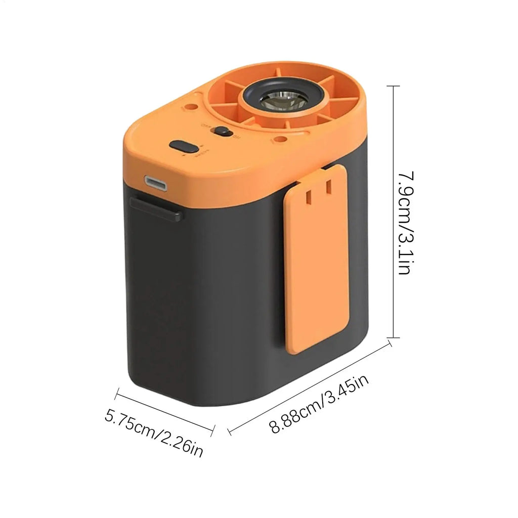 Belt Fan Rechargeable Air Cooler with Light Body Fan Portable waist-mounted high-speed electric fan for cooling and heat relief Oasis Select