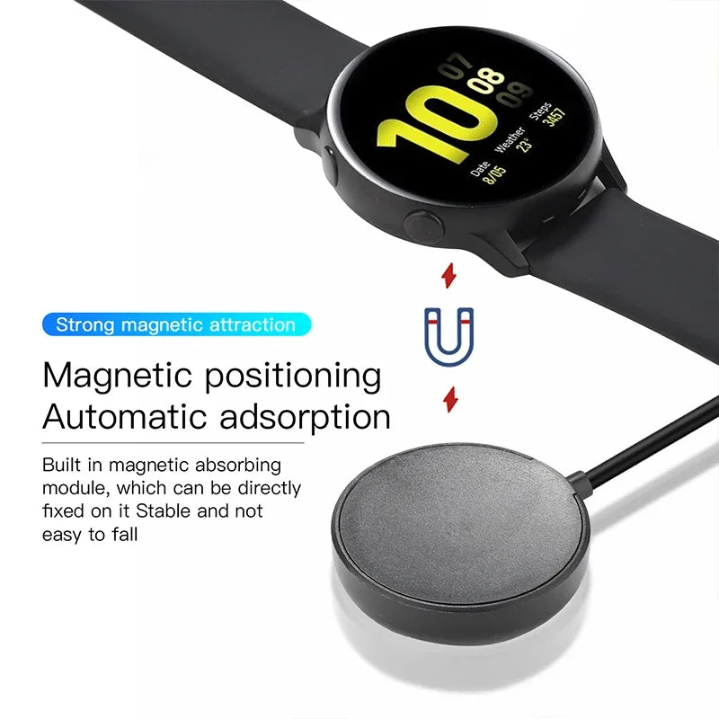 USB Type C PD Cable Charger For Samsung Galaxy Watch 6/5/Pro/4/3 41mm 45mm Active 2 40mm 44mm Watch6 Classic 43mm 47mm 42mm 46mm Oasis Select