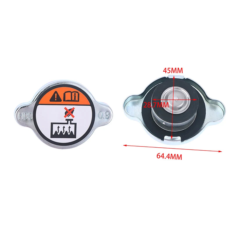 25330-1P000 Car Water Tank Cap Cover 0.9 Rounded Tip /1.1 Pointed Tip For Radiator Coolant Cover GT 2011-2021 253301P000 Oasis Select A