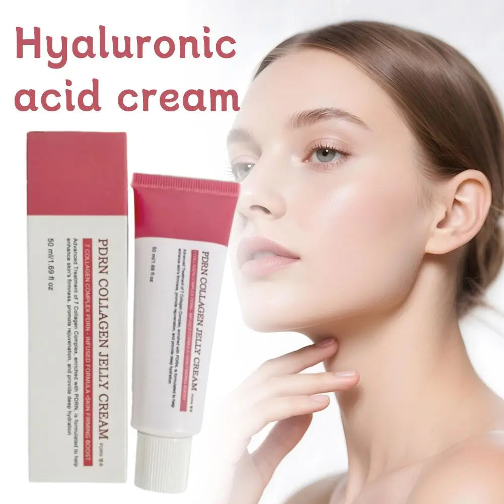 Korean PDRN Collagen Jelly Cream Hyaluronic Acid Anti-wrinkle Moisturizing Skin Firming Boost Plumping Even Skin Tone Skin Care Oasis Select