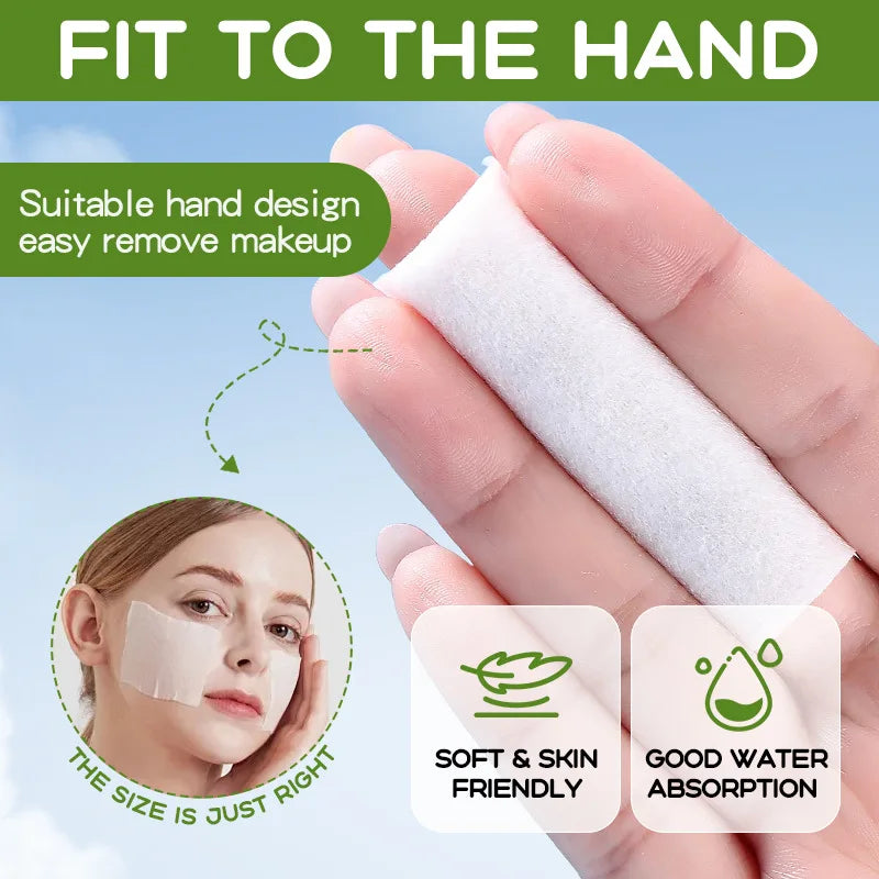Sadoer Avocado Gentle Cotton Makeup Remover Pads – Pure Cotton Makeup Remover Pads Oasis Select