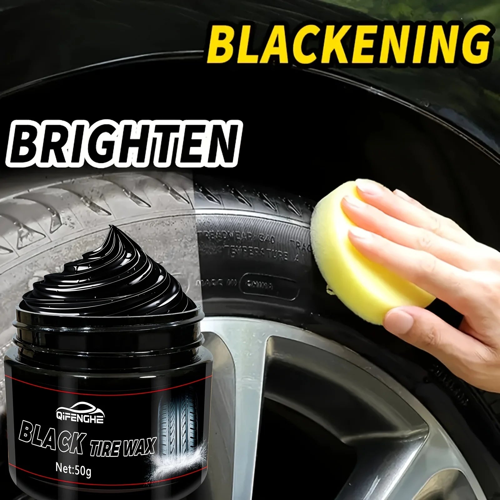 Tire Shine & Car Plastic Restorer Wax Coating – Crystal Clear