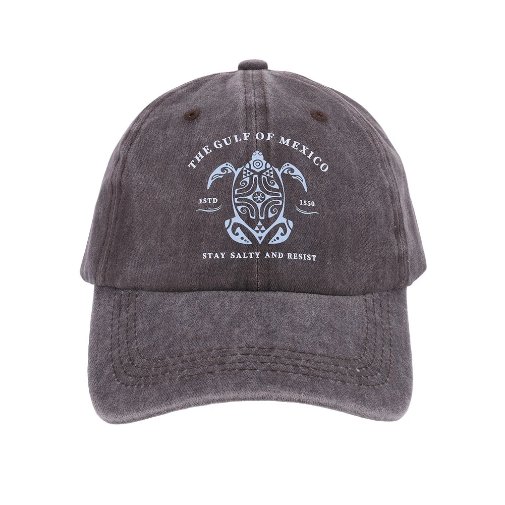 Washed Cotton Baseball Cap Retro Golf Dad Hat Adjustable Trucker Hat Plain Cap Outdoor Sports Sun Hat for Men Women Unisex Oasis Select coffee United States
