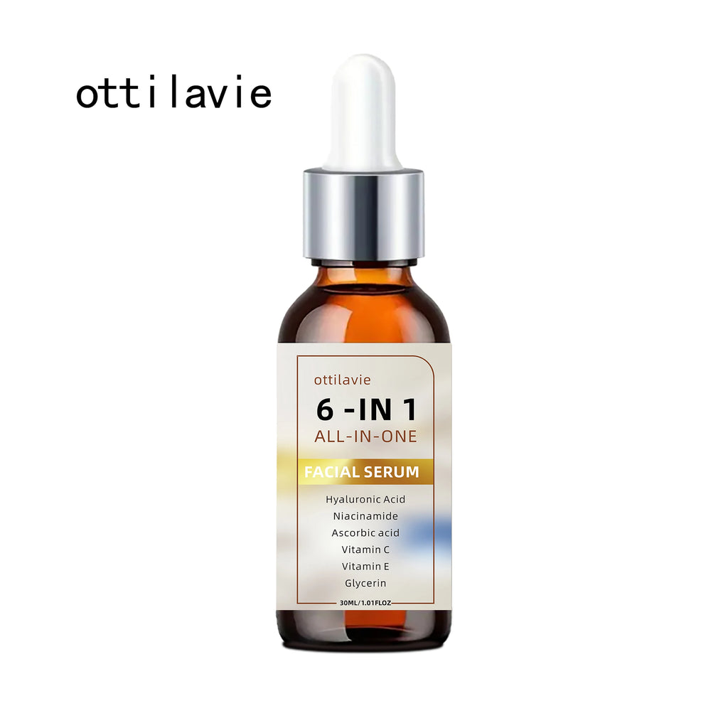 6-in-1 Facial Serum – Hyaluronic Acid, Niacinamide & Vitamin C/E Facial Serum Oasis Select 30ml