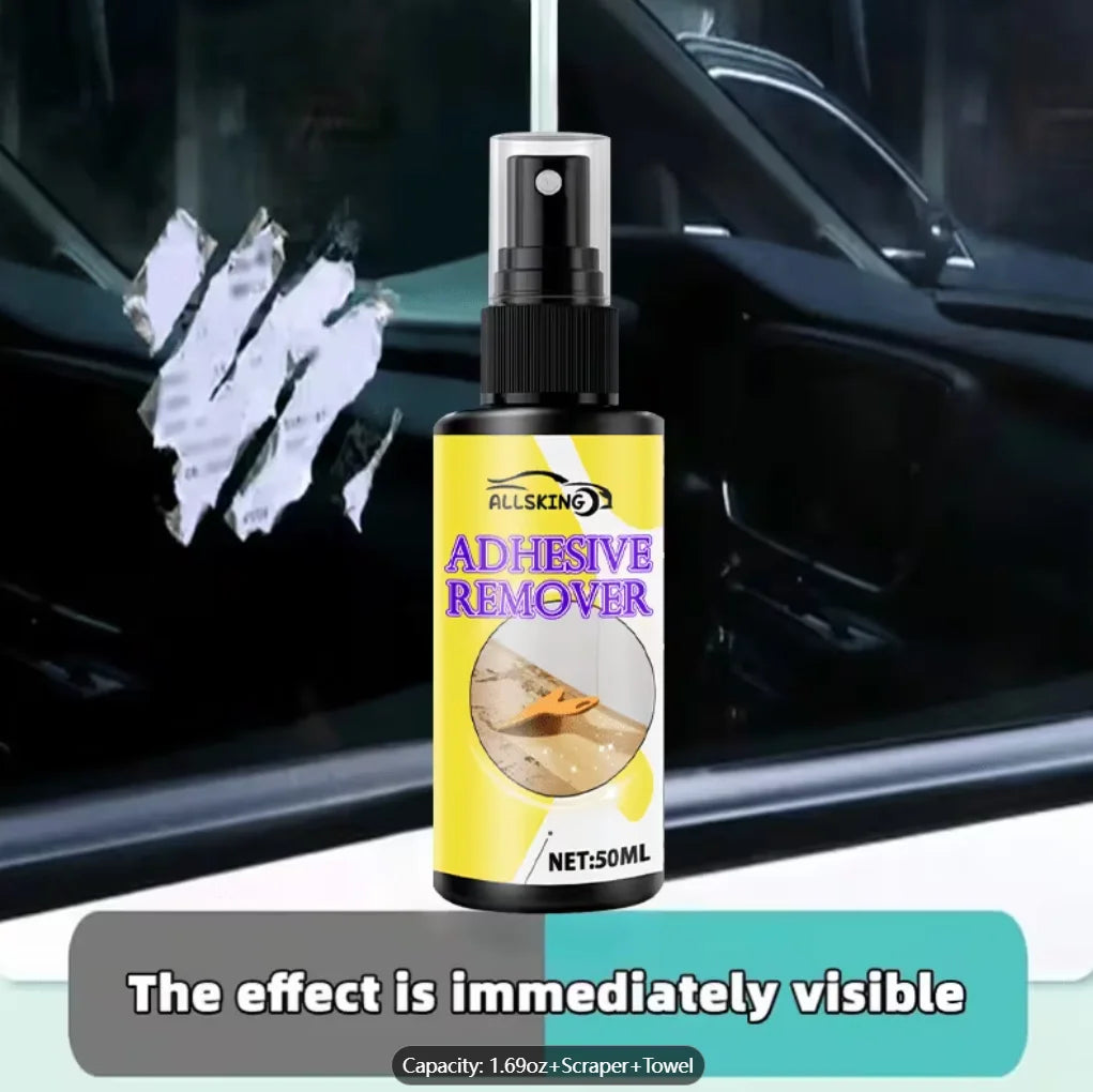Adhesive & Sticker Remover Spray 50ml – Safe for Car & Glass Adhesive Remover Spray Oasis Select