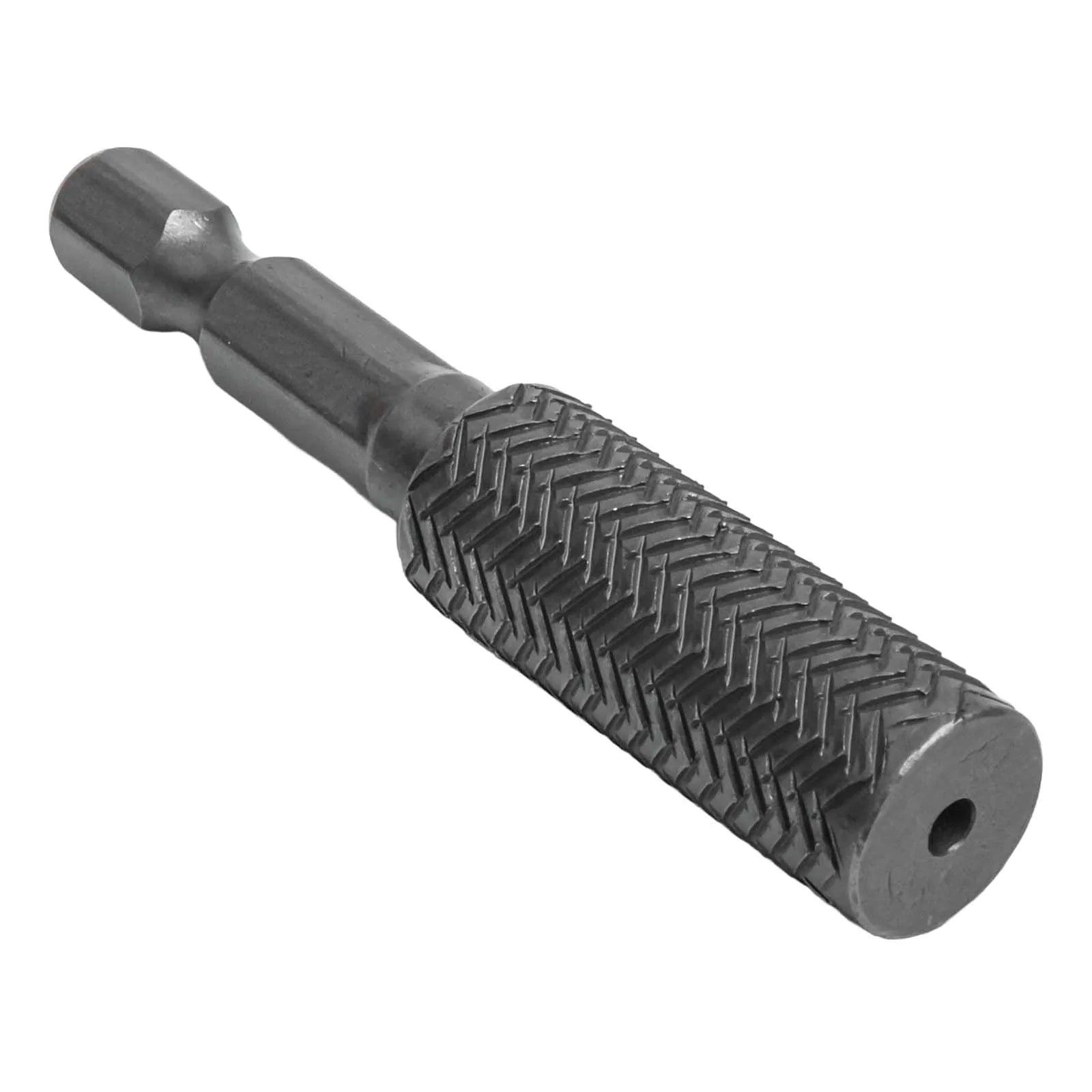 5pcs Hex Shank Rotary Steel File Drill Bits Burrs Grinding Grooved Sanding Engraving Engraving Milling Polish Tool Oasis Select