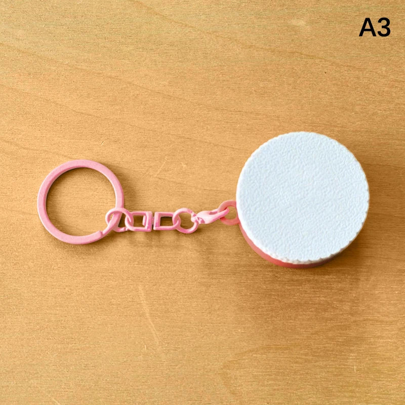 Mini Sliding Pill Box With Keychain Capsule Cross Symbols Portable Plastic Medicine Case Pill Holder Daily Use Emergencies Oasis Select A3