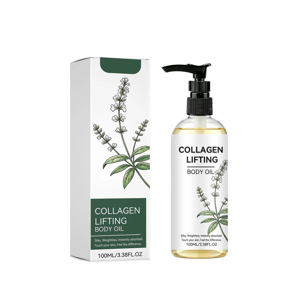 Collagen Firming Body Oil – Anti-Cellulite & Deep Hydration Firming Body Oil Oasis Select 100ml boxed