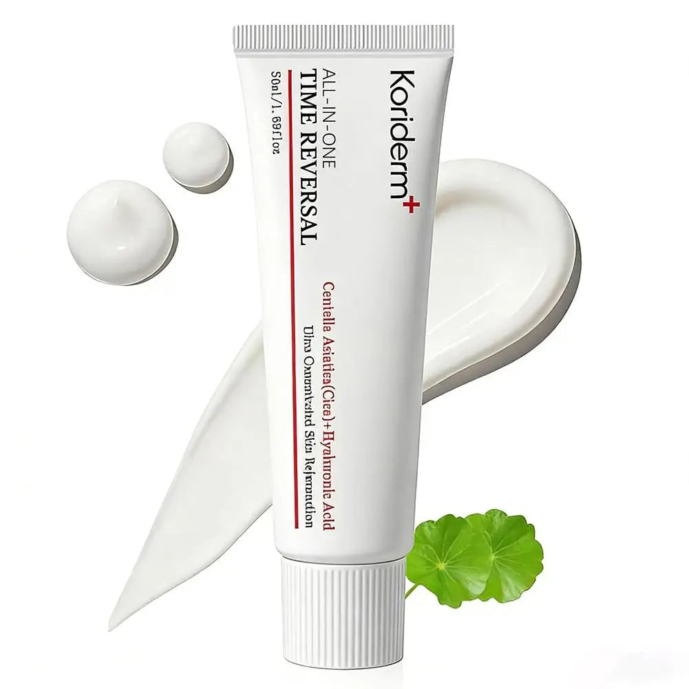 Korean Centella Asiatica Hyaluronic Acid Time Reverse Cream - Fast-Absorbing, Brightening, Ultra Oxidative Stress Reformation Oasis Select 50ml