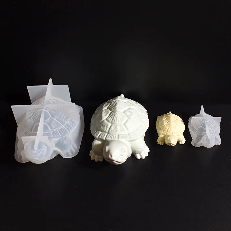 1pc 3D Sea Turtle Mold Candle Making Silicone Mould for DIY Craft Projects Office Home Decoration and Gift Idea for Beach Lovers Oasis Select