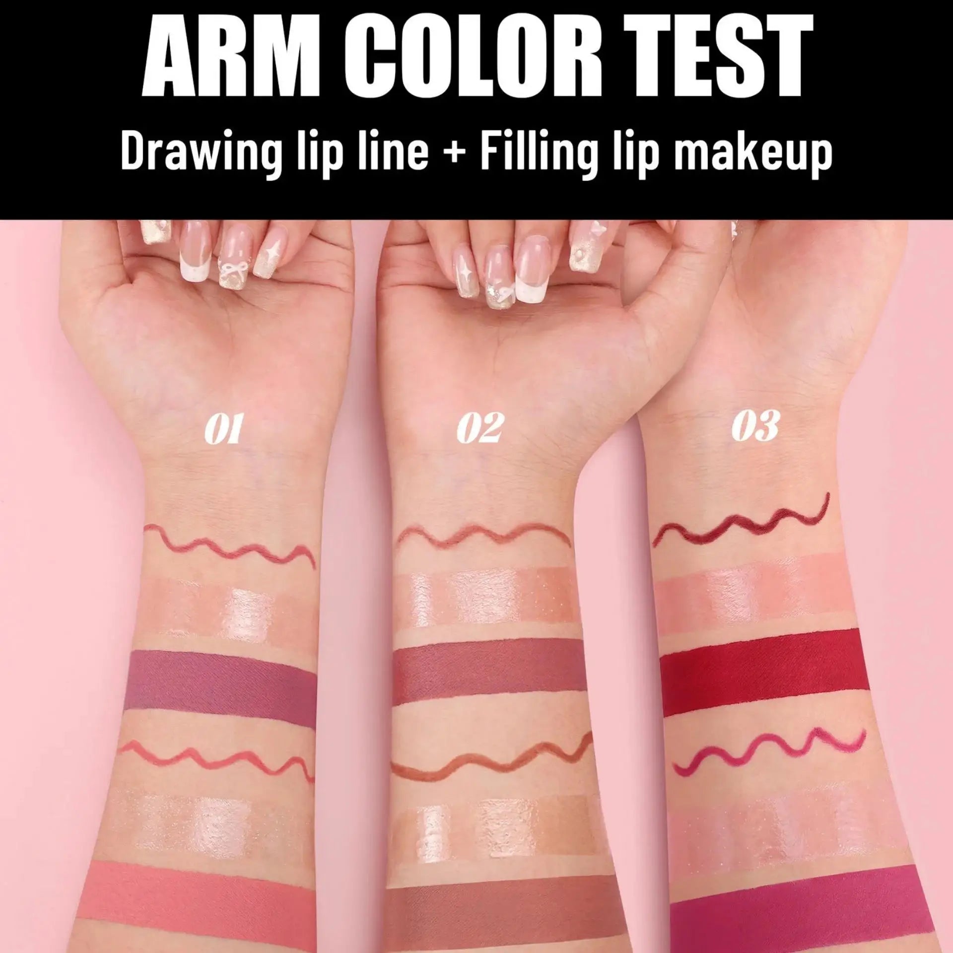Matte Liquid Lipstick 6Pcs Set Waterproof Long Lasting Lip Plumper Hydrated Non Fade Makeup Gift Collection Oasis Select