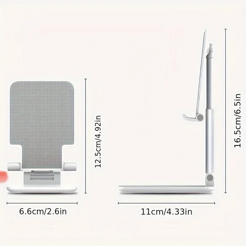 2pcs Adjustable Desktop Phone and Tablet Holder For iPhone, For iPad, and Xiaomi - Universal Desktop Stand Oasis Select