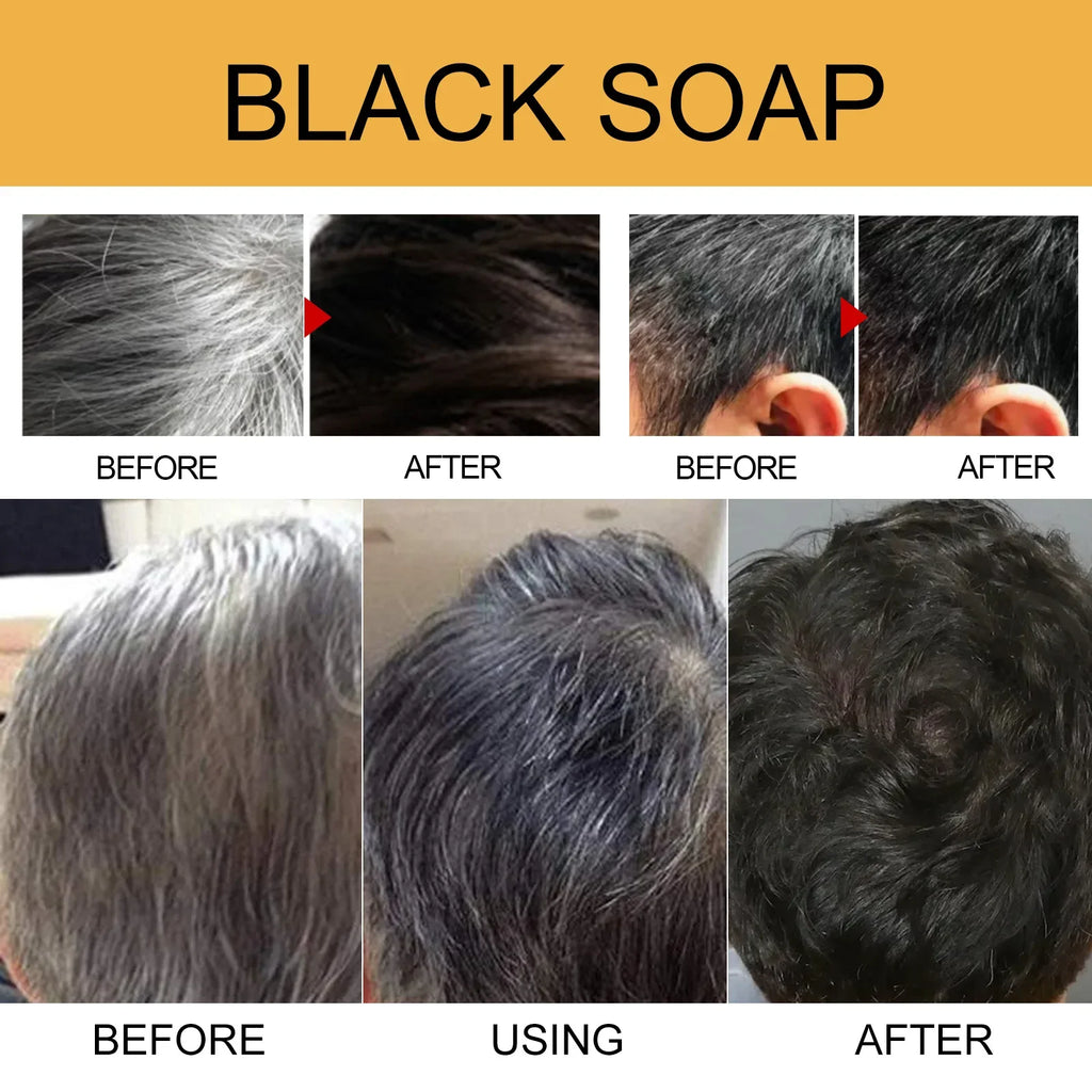 Jaysuing Hair Darkening Shampoo Bar | Natural Black Hair Soap
