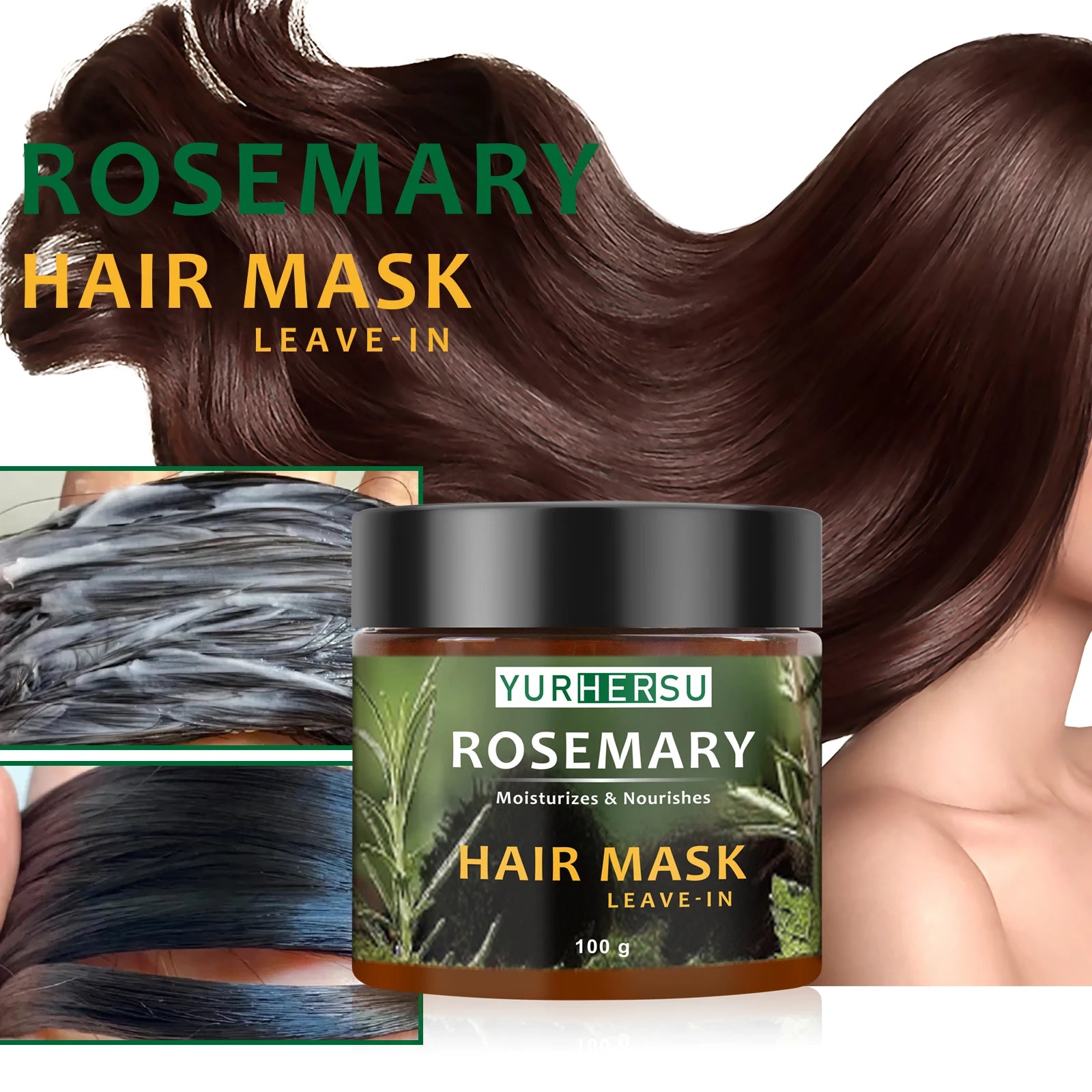 Leave-In Nourishing Hair Mask for All Hair Types – 100g Leave-In Hair Mask Oasis Select