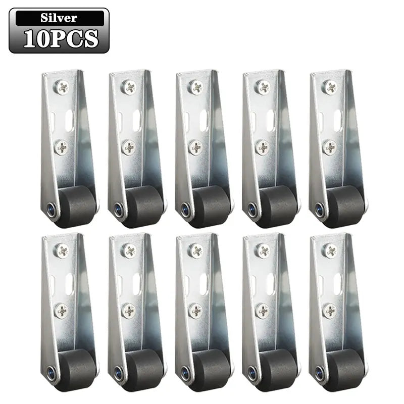 1-50PCS Smooth Moving Directional Casters 0.8/1.6 Inch Long Bracket Directional Wheels Furniture Hardware Accessories Oasis Select 10PCS