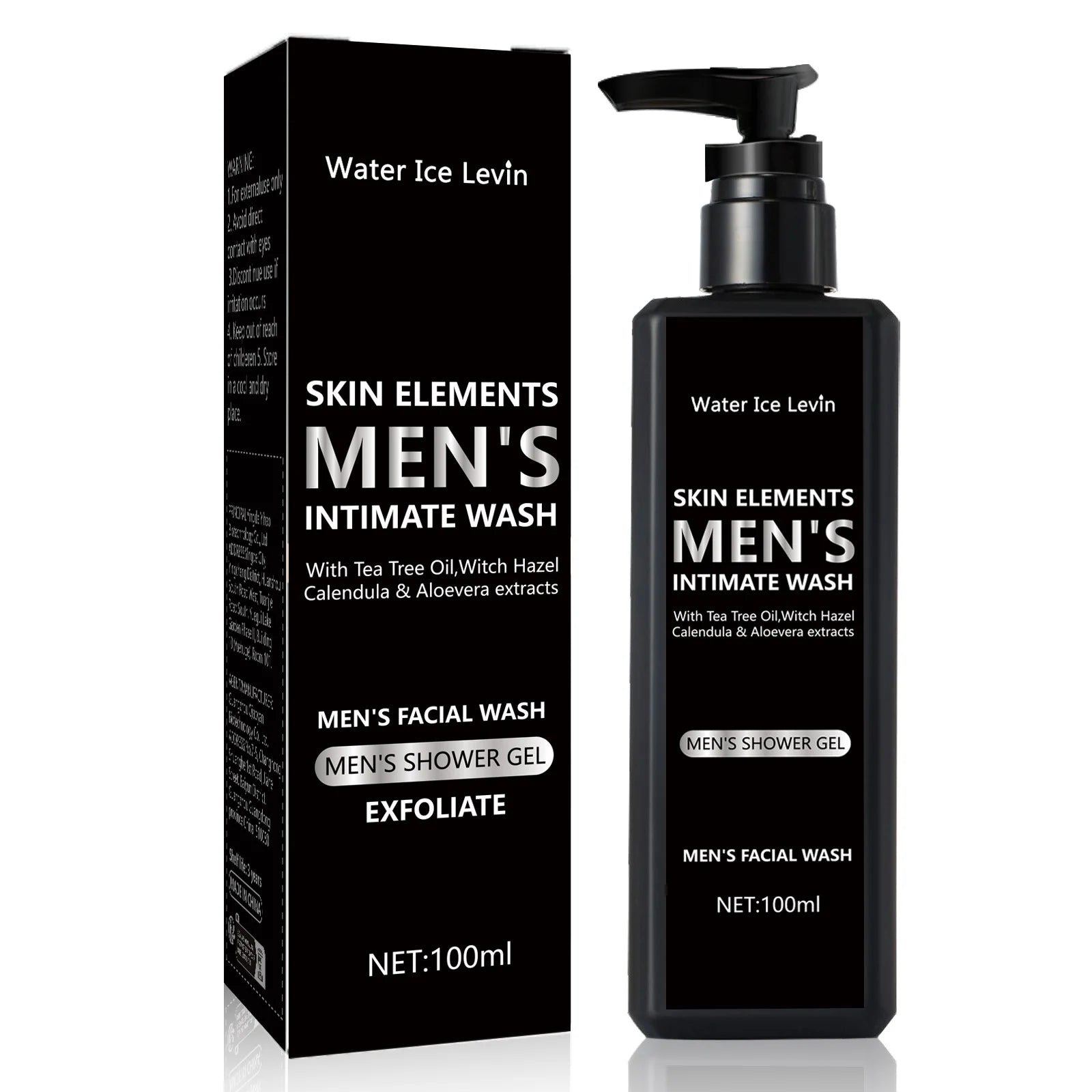 100ML men's facial cleanser for daily cleansing and bathing, suitable for oily skin, soothing, purifying and cleaning Oasis Select 1pcs