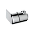 Universal Hand Shower Head Holder Adjustable Full Plating Shower Rail Head Holder Bathroom Bracket Stable Rotation Oasis Select SILVER