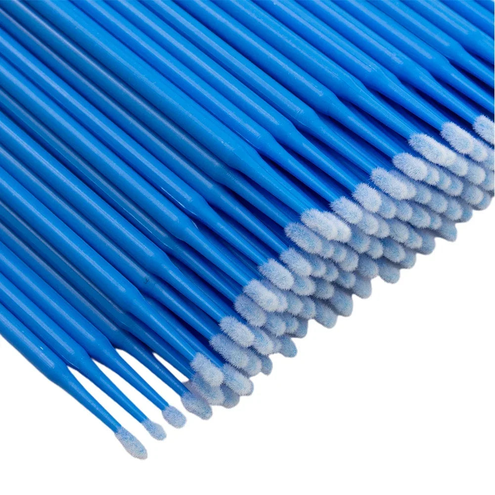 100Pcs Up Paint Micro Brush Tips 1.5mm Mini Car Touch Up Paint Micro Brush Purple Auto Applicator Sticks Detailing Car Products Oasis Select