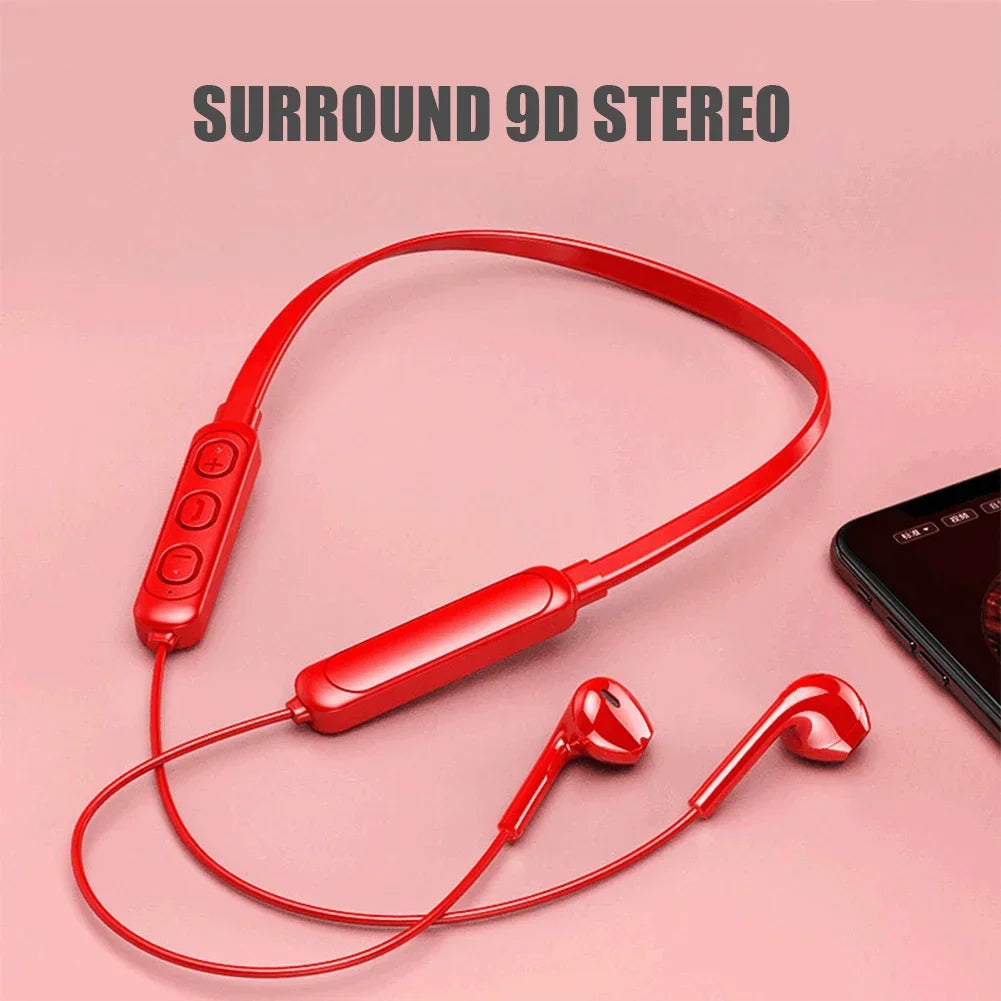 B7 Neckband Bluetooth 5.1 Earbuds – Sweatproof Wireless Headset