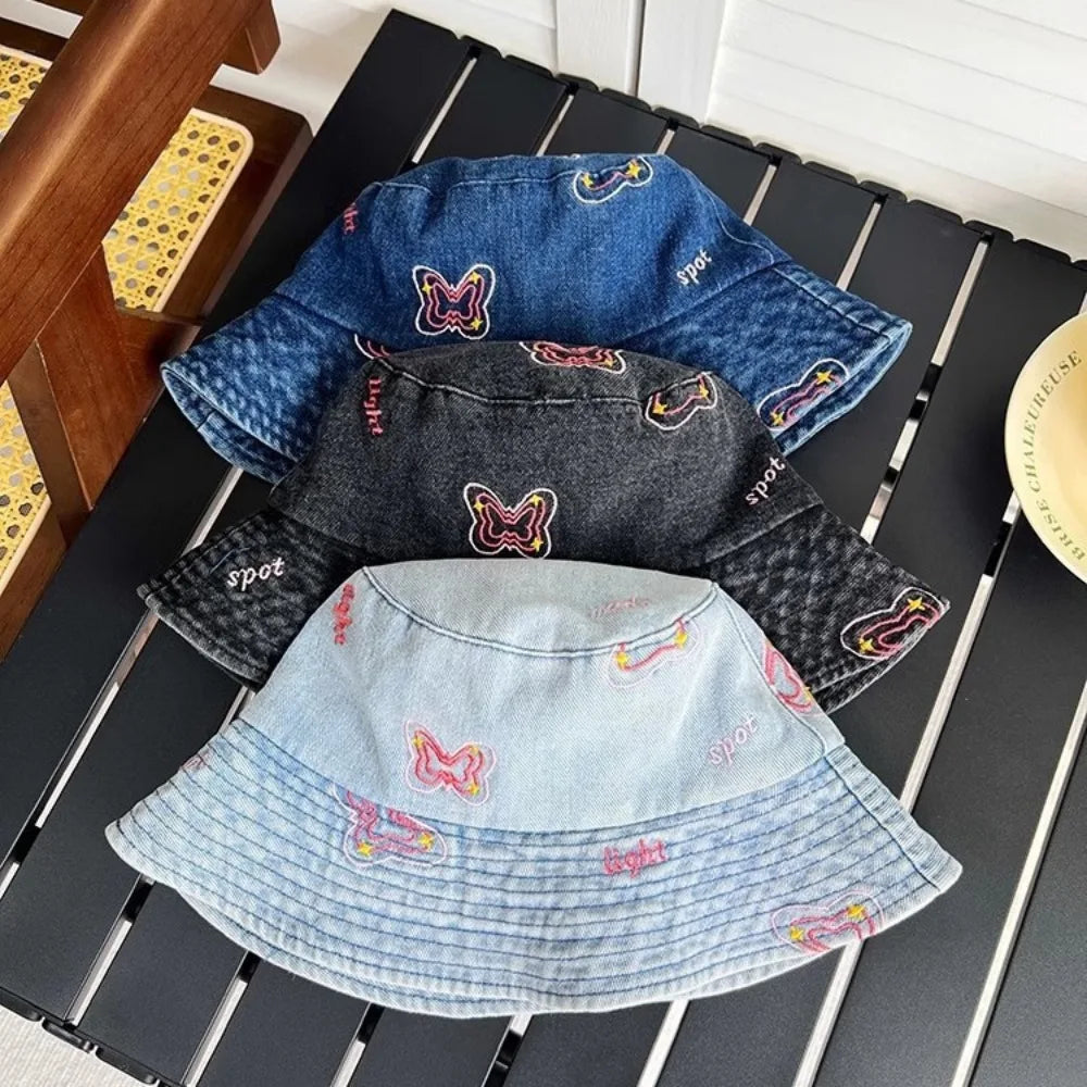 High Quality Unisex Cotton Bucket Hats Solid Color Summer Sunscreen Panama Hat Multicolors Outdoor Fisherman Hat Oasis Select