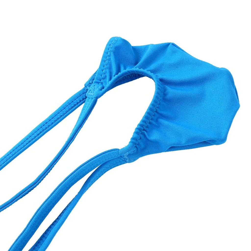 Men's Low-Rise Thong Underwear – Soft Bulge Pouch G-String Men's Thong Underwear Oasis Select