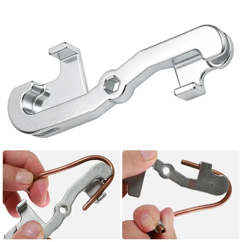 Fuel Line Removal Tool 5mm Fuel Line Bending Special Tool Car Parts Brake Oil Pipe Bending Tools Black Steel Automotive Accessor Oasis Select