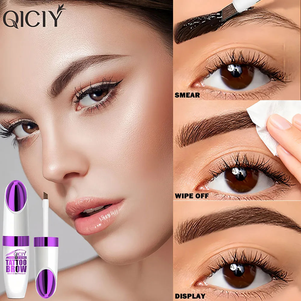 Waterproof Tear-Off Eyebrow Adhesive – Long-Lasting Color Eyebrow Adhesive Oasis Select