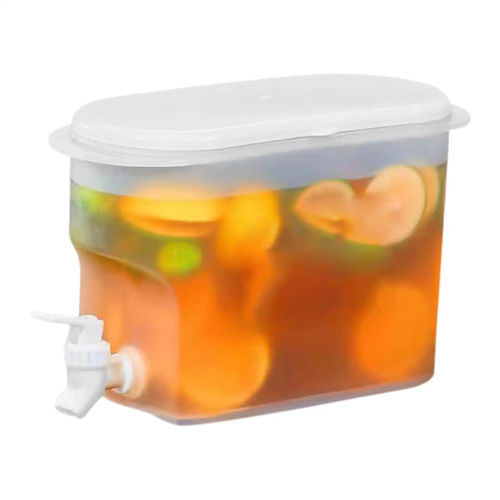 2.8L Cold Water Kettle With Faucet Beverage Dispenser WaterJug Lemonade Juice Container Water Pitcher For Kitchen Refrigerator Oasis Select