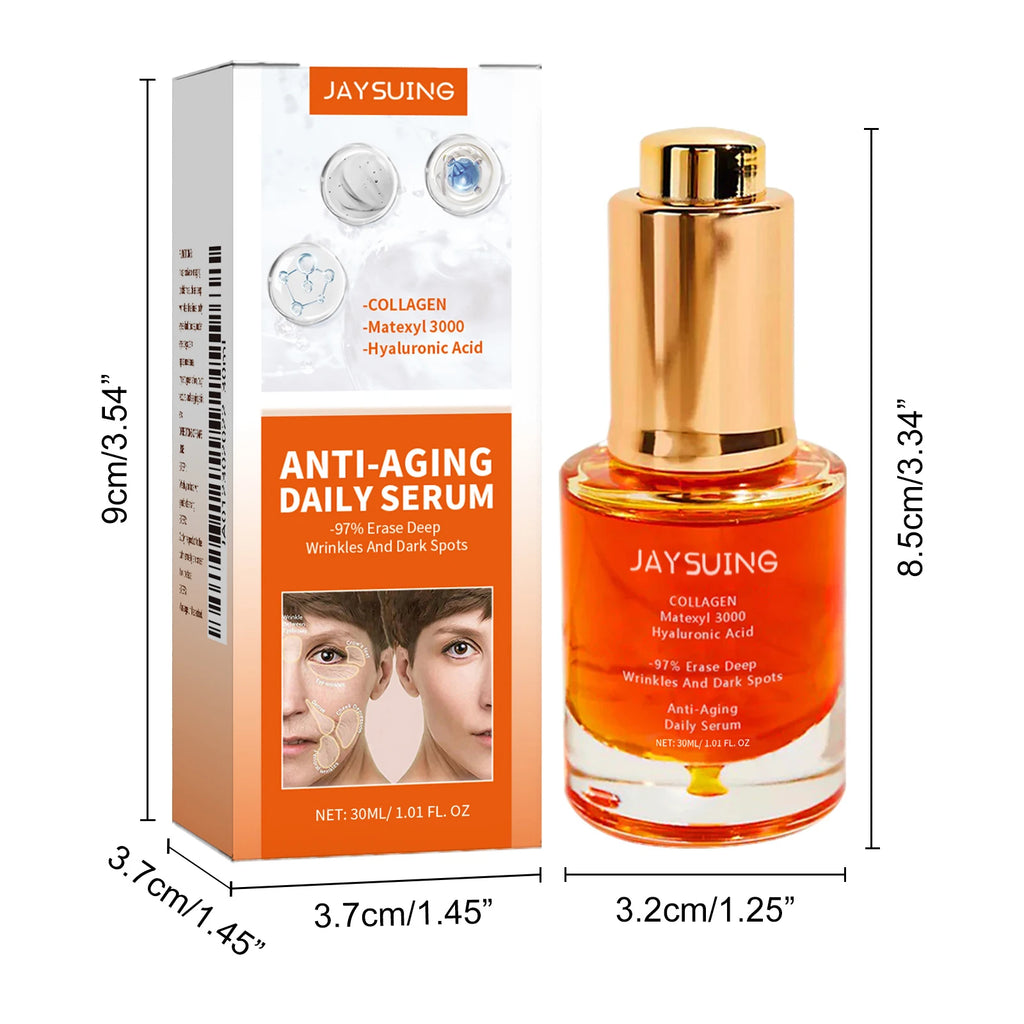 Collagen Firming Face Serum W-rinkles Removal Firming Lifting Anti A-ging Fade Fine Lines Essence Brighten Moisturizing Serum Oasis Select