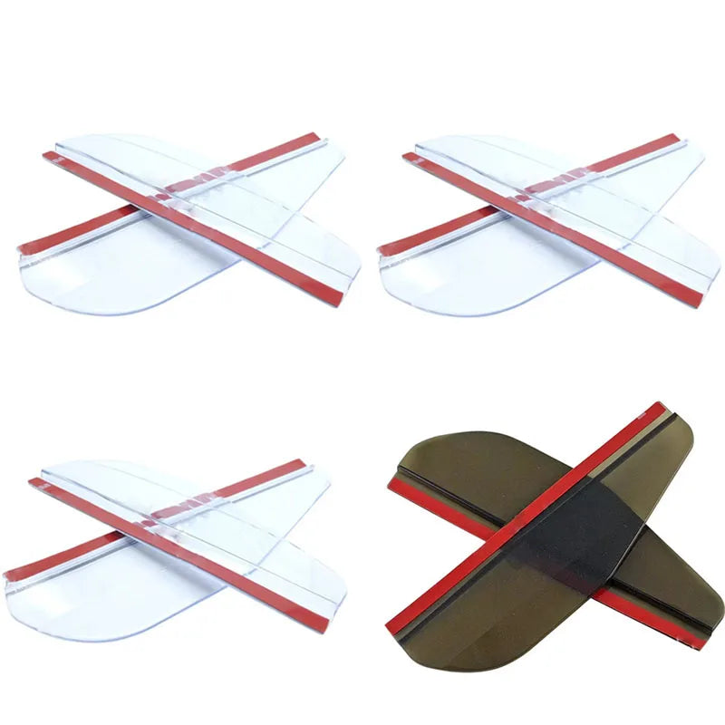 1/2/3/4Pairs Rear View Side Mirror Rain Board Eyebrow Guard Sun Visor Shade Shield Car Exterior Accessories Car Styling Oasis Select 4pairs mix 1