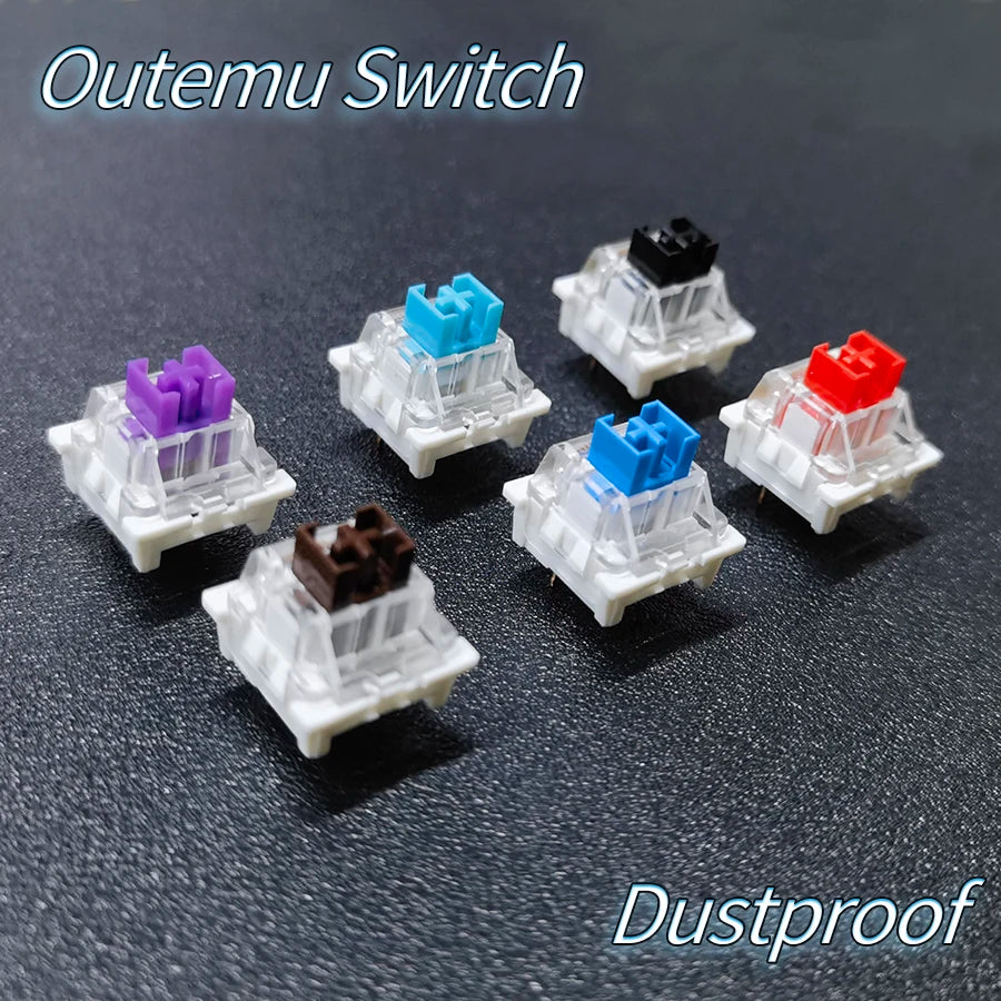 70/30/30pcs Dustproof Switch For Mechanical Keyboard Shaft Switch Gamer Keyboard Axis Clicky Linear Tactile Silent Switches Oasis Select