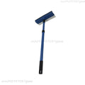 2 in 1 Multi-function Glass Wiper Home Window Cleaning Brush Telescopic Sponge Squeegee Glass Cleaner Wiper Long Handle Cleaning Oasis Select 1PCS