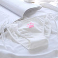 1/3/6pcs Sexy Bandage Lolita Panties Low Waist Lingerie Cute Claw Women's Briefs Low Waist Animation Underwear Oasis Select white One Size As shown