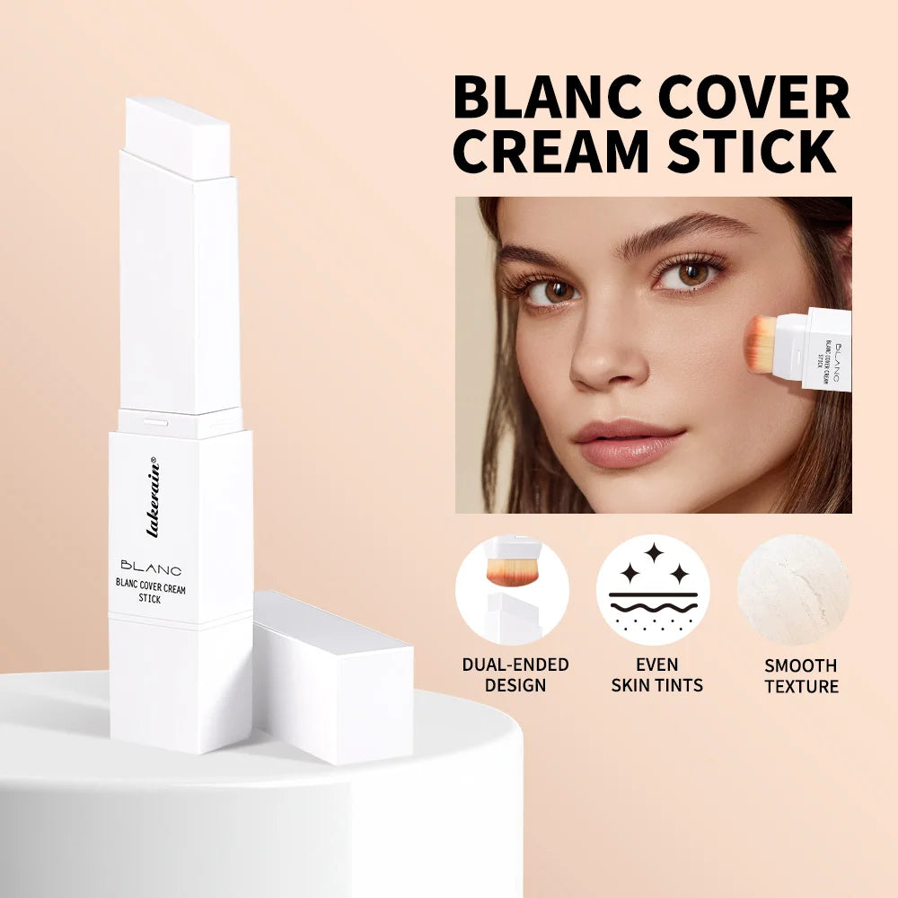 Blur Magnet Primer & Color-changing Foundation Stick Blurring Pores Matte Finish High Coverage Concealer Korean Makeup Combo Oasis Select