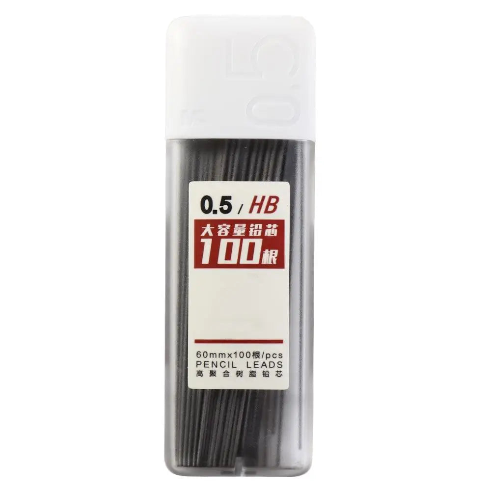 100Pcs Mechanical Pencil Leads 2B/HB Pencil Rod Automatic Pencil Core Refill Office School Art Sketch Drawing Supplies 0.5/0.7mm Oasis Select HB 0.5mm