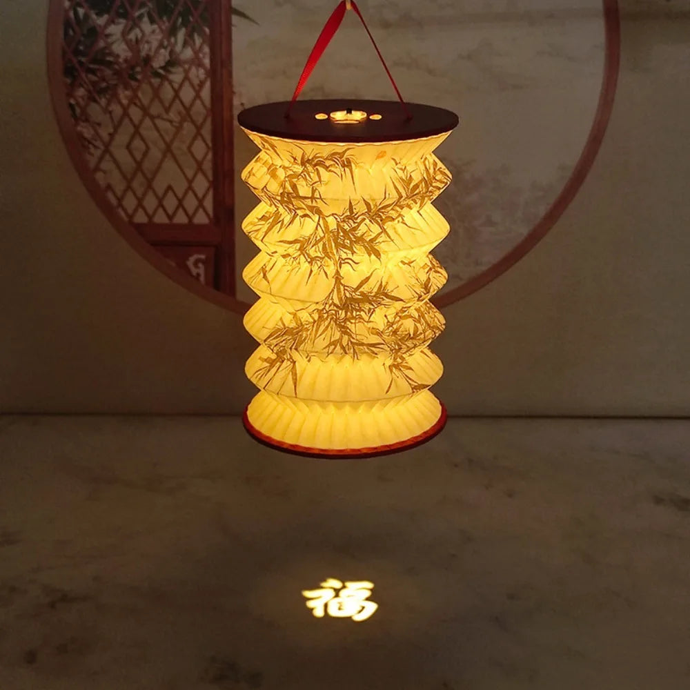 Foldable Chinese Paper Lantern | Mid-Autumn Festival Decor Decorative Paper Lantern Oasis Select Style C 4inch