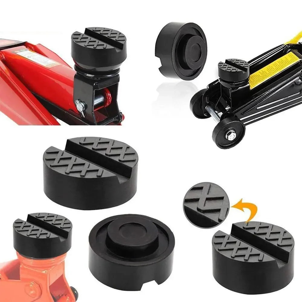 Car Lift Jack Support Stand Rubber Pads Wheel Dolly Slotted Floor Frame Rail Adapter Repair Tools for Lexus Subaru Fiat Volvo Oasis Select