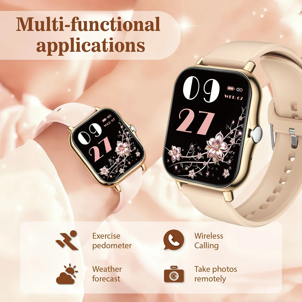 ERUN 1.83" Sports Smartwatch – Wireless Calling & Fitness