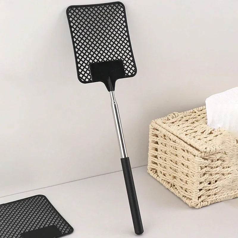 1/3/5PCS Fly Swatter Mosquito Swatter Stainless Steel Retractable Swatter, Fly Repellent Supplies, Suitable for Home, Shop Oasis Select