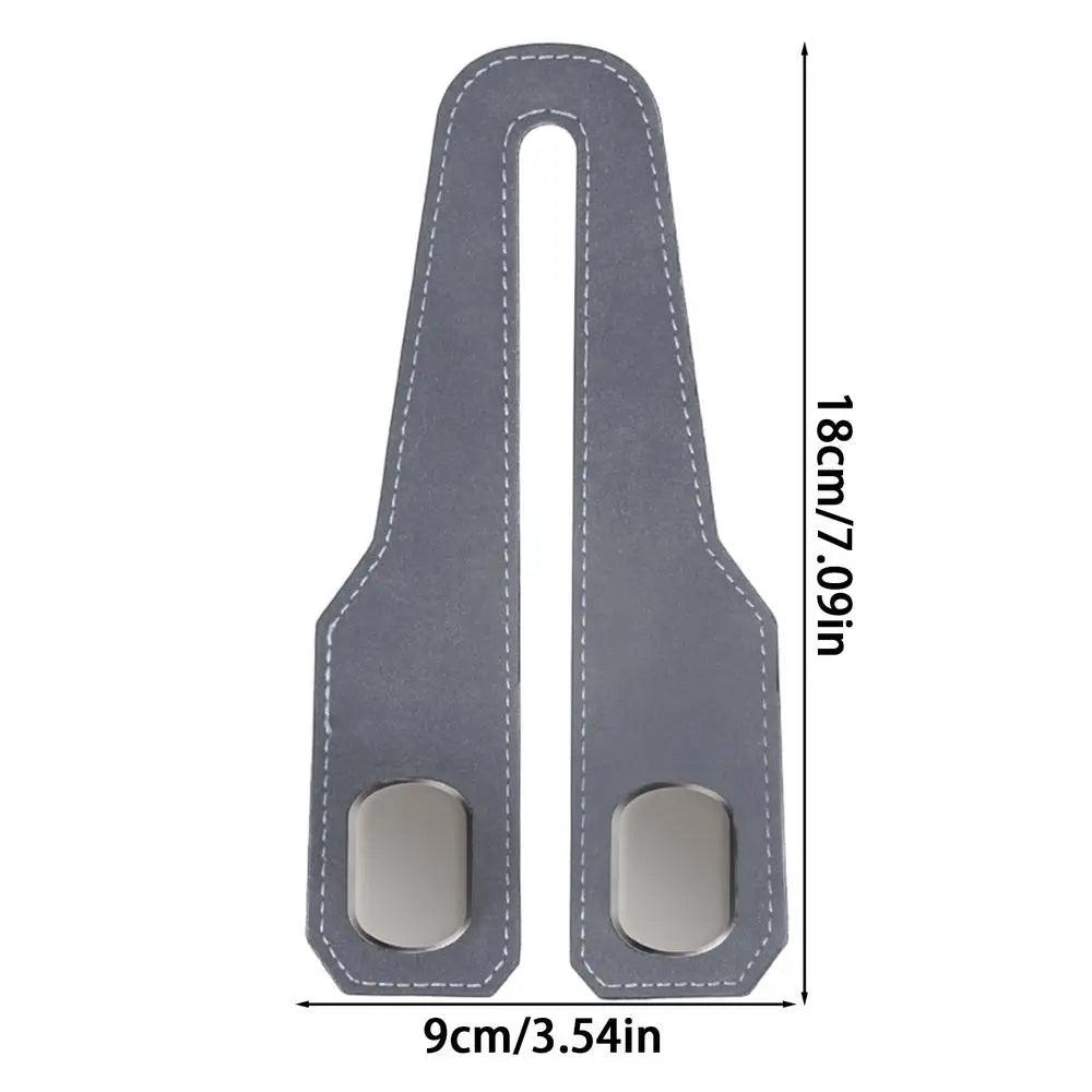 Car Headrest Hooks Hanger Multipurpose Adjustable for Bags Seat Back Organizer Holder Clips Auto Fastener Car Headrest Hook Oasis Select 1PC Gray