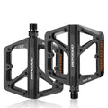 Ultralight Nylon Bike Pedals – Double DU Bearing & Reflector Bicycle Platform Pedals Oasis Select Black United States