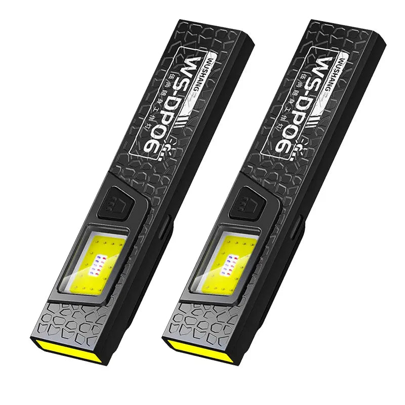 KDULIT Mini COB LED Flashlight 550lm USB-C Rechargeable Magnet