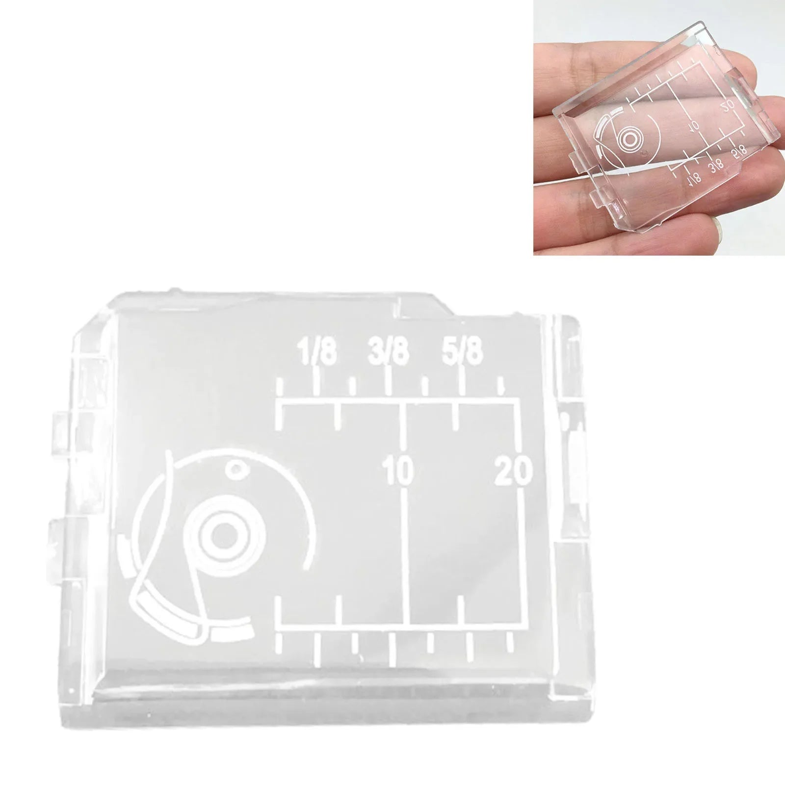 1pc Plastic Bobbin Hook Cover Plate Sewing Machine Slide Cover Plate for Janome New home Husqvarna Viking Babylock 750036001 Oasis Select