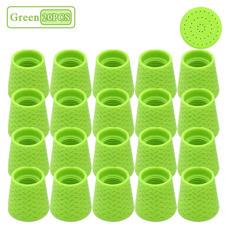 1-20PCS Portable Pet Shower Sprayer Handheld Outdoor Dog Cat Bathing Cleaning Adjustable Nozzle for Garden Grooming Supplies Oasis Select Green-20PCS