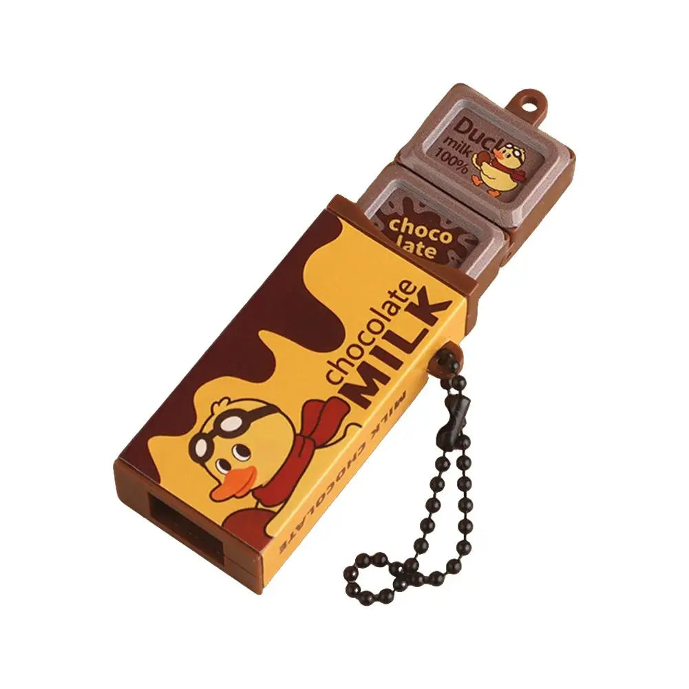 Chocolate Fidget Toy Keychain – Stress Relief Sensory Snap Toy