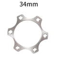 Bicycle Disc Brake Rotors Road Bikes Scooters Installation With Screws Flange Hub Mountingwith Adapter High Hardness Carbon Oasis Select adapter