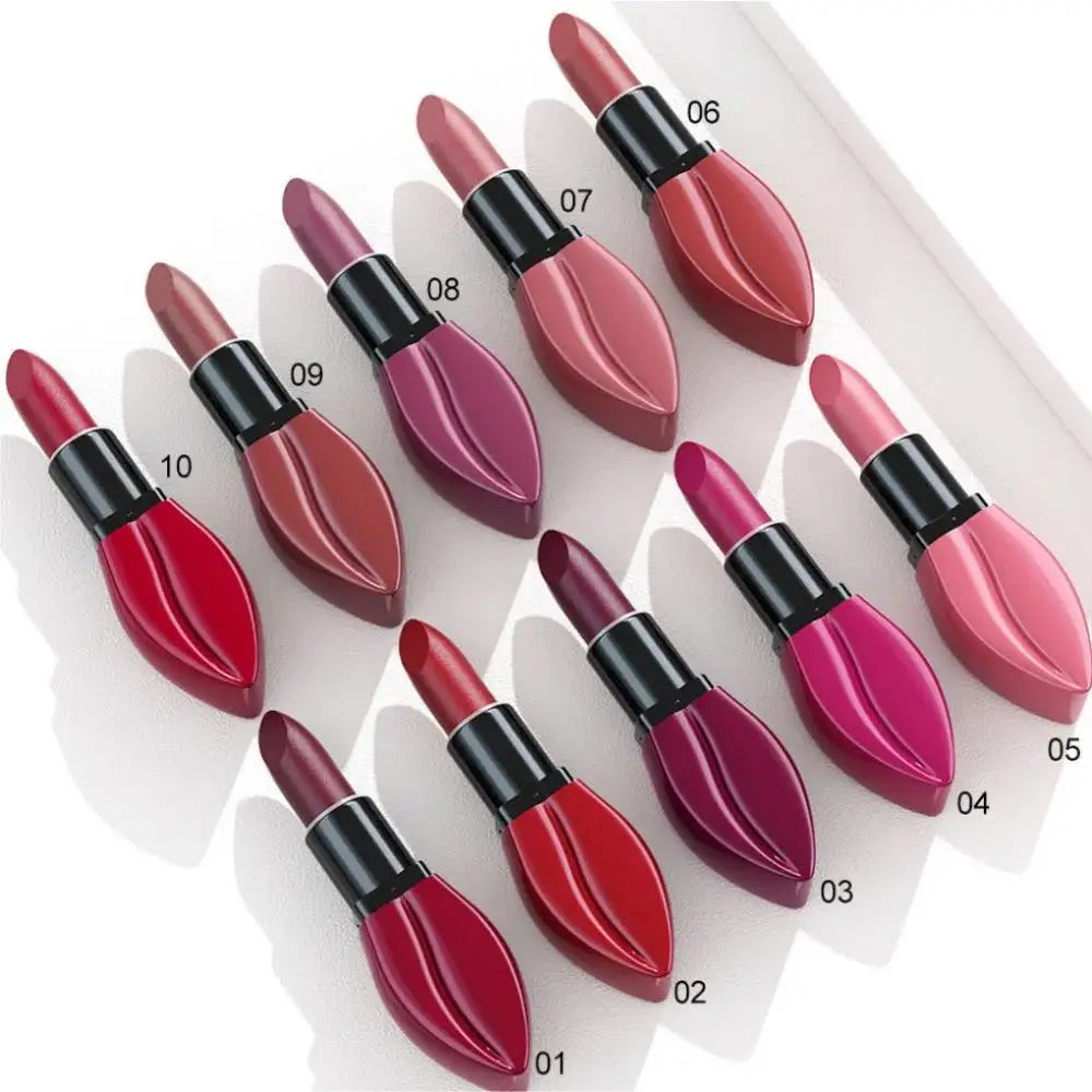 CmaaDu 5-Pc Matte Lipstick Set – Waterproof, Long-Lasting