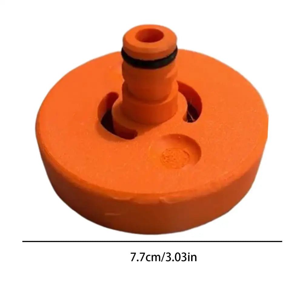 RV Water Tank Filler Adapter Rv Fresh Water Inlet Leak Proof Water Tank Replacement Adapter Filler Hatch Cap for Trailer Outdoor Oasis Select Orange