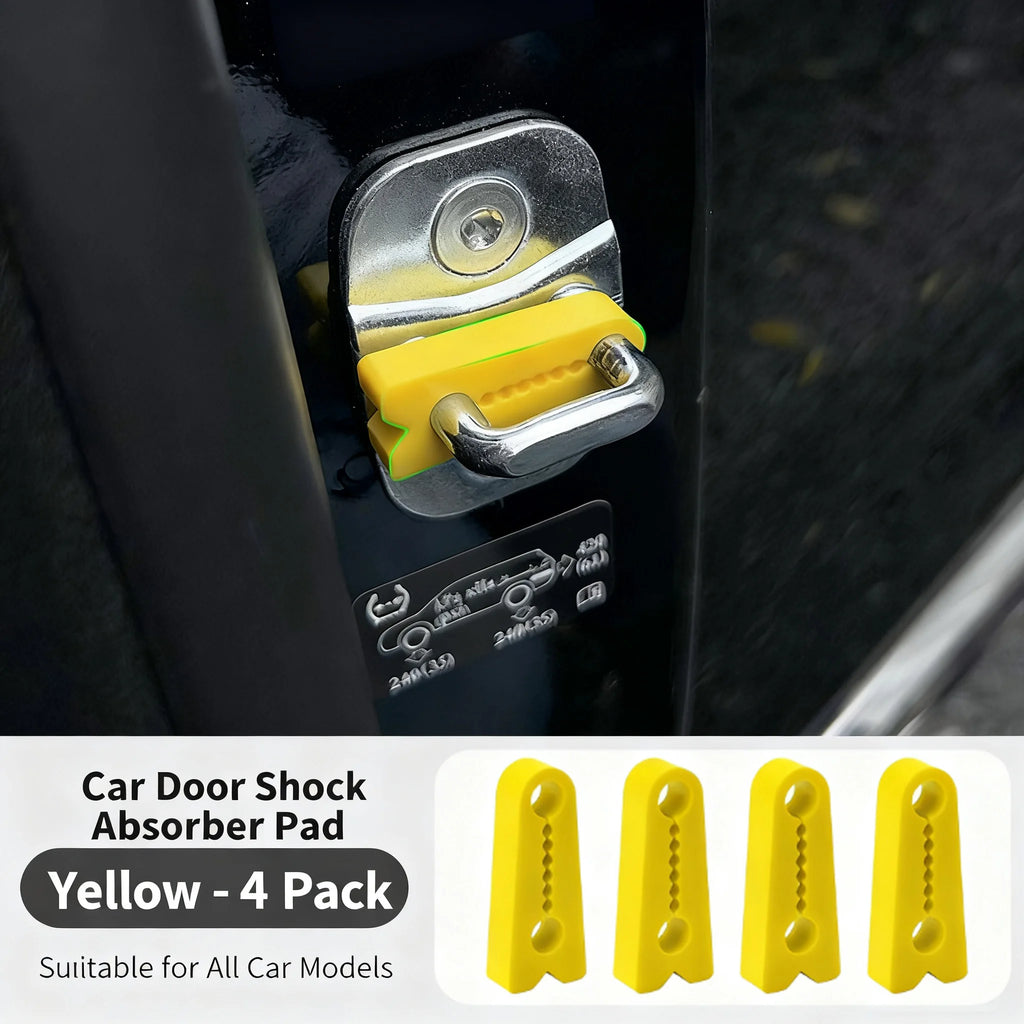 Silicone Car Door Lock Buffer Damper Pads – Universal Noise Reducer